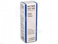 ACC(ACC Max), 200 mg, tabl.mus,(i.rów),Forf,Niem, 20 szt