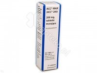 ACC(ACC Max), 200 mg, tabl.mus,(i.rów),Forf,Niem, 25 szt