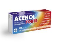 Acenol forte 500mg*20tabl.(bl.)GALENA