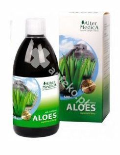 Aloes, 100%,(99,7%), sok z aloesu, 500 ml