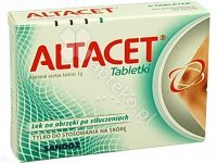 Altacet tabl. 1 g 6 szt. TABL. 1 G 6 TABL