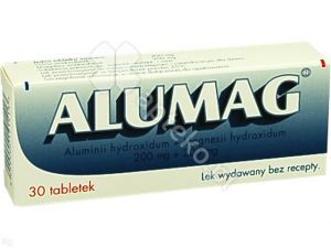 Alumag, 200 mg + 200 mg, tabl., 30 szt