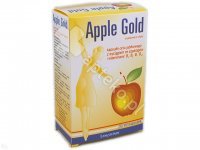 Apple Gold, kaps.,octu jabłk.z witam., 90 szt