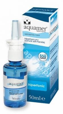 Aquamer Hipertonic Aerozol do nosa 50ml