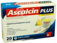 Ascalcin Plus o smaku cytryn. prosz.musuj.