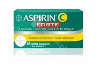ASPIRIN C FORTE tabl.mus. 0,8g+0,48g 10tab