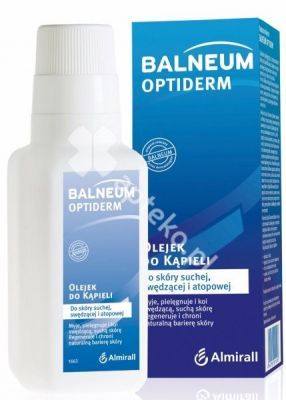 Balneum Optiderm, olejek, do kąpieli, 500 ml