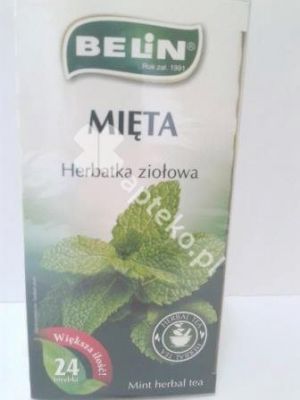 Belin Herbatka ziołowa Mięta 24toreb.a1,5g