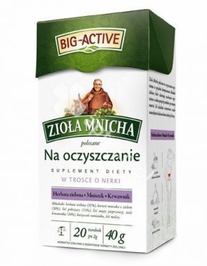 Zioła Mnicha polecane na Oczyszcz.,zioł.d/zap.,2g,20sasz.