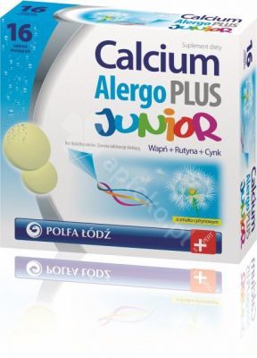 Calcium Alergo Plus Junior tabl.mus. 16tab