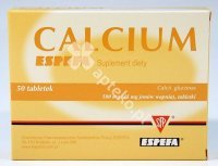 Calcium Espefa tabl. 50tabl.(2blist.po25sz