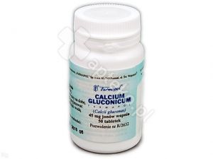 Calcium gluconicum 0.5g x 50 tabl. TABL. 0