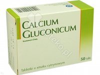 Calcium gluconicum sm.cytryn. tabl.powl. 0