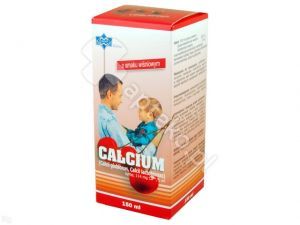 Calcium smak wisniowy syrop 150 ml SYROP 1