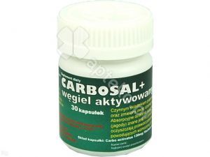 Carbosal+ węgiel ak.z cz.jagodą*30k. D
