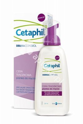 Cetaphil Dermacontrol,pianka,d/mycia twarzy,c.trądz.,237 ml