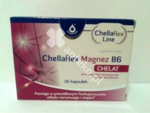 Chellaflex Magnez B6 kaps. 36 kaps.