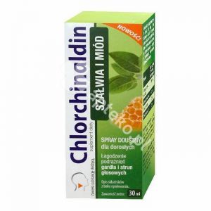 Chlorchinaldin szałwia i miód sprayd/ust 3