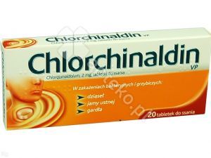 Chlorchinaldin tabl.do ssa. 0.002 g 20 szt