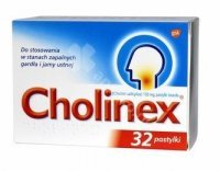 Cholinex pastyl.twarde 0,15 g 32 pastyl.