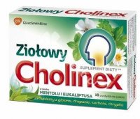 Cholinex Ziołowy smak mentolu i eukaliptus