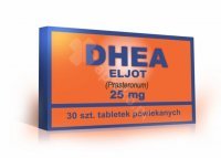 DHEA Eljot, 25 mg, tabl.powl., 30 szt,bl(2x15)