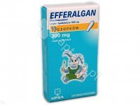 Efferalgan czop. 300 mg x 10 szt. CZOPK 0,