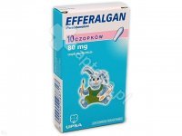 Efferalgan czop.  80 mg x 10 szt CZOPK 0,0