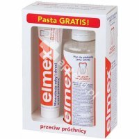 Elmex, płyn d/płuk.jamy ustn., Sensit.,400ml+pasta,PR.4405/14