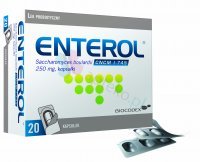 Enterol 250 kaps. 0,25 g 20 kaps. (4x5)