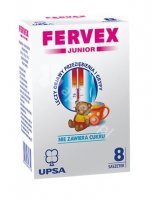 Fervex Junior gran.do p.syr. 8 szt. GRANU