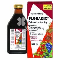 FLORADIX Żelazo i witaminy płyn 500 ml