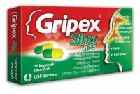 Gripex SinuCaps kaps.twarde 0,3g+0,025g+5m