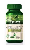 Herbaya Morwa biała prawidłowy metabolizm cukrów,kaps.,60szt