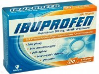 Ibuprofen Aflofarm 200mg* 20tabl.draż.