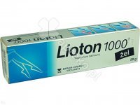 Lioton zel 8,5 mg(1000j.m.) 50 g żEL 1000