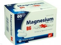 Magnesium B6 Polfa-Lódz tabl. 60 tabl.