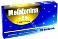 Melatonina + B6 tabl. 3mg+0,01g 30 tabl.