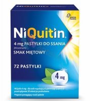 NIQUITIN PASTY 0,004 G 72 PAS