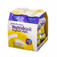 Nutridrink Yoghurt style, płyn, o sm.wanil-cytryn,4 x 200 ml