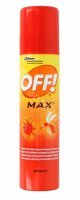 OFF! Max w aerozolu,aer.,p/komarom,gzom,kleszczom, 100 ml