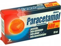 Paracetamol Aflofarm 500mg*10czop.