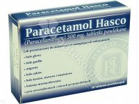 Paracetamol Hasco tabl.powl. 0,5g 30tabl.