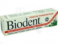 Pasta Biodent p/paradontozie 75g