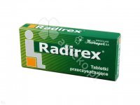 Radirex 0,5 g 10 tabl. TABL. 10 TAB
