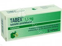 Tabex tabl. 1.5 mg 100 szt. TABL. 0,0015 G