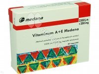 Vitaminum A+E Medana 40KAPS. kaps 2500j.+2