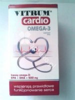 Vitrum Cardio Omega-3, kaps., 60 szt