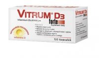 Vitrum D3 Forte kaps. 0,05mgD32000j.m. 120